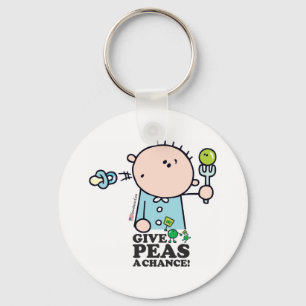 Chaveiro GoochiCoo - dê a ervilhas uma possibilidade