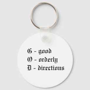 Chaveiro Good orderly direction