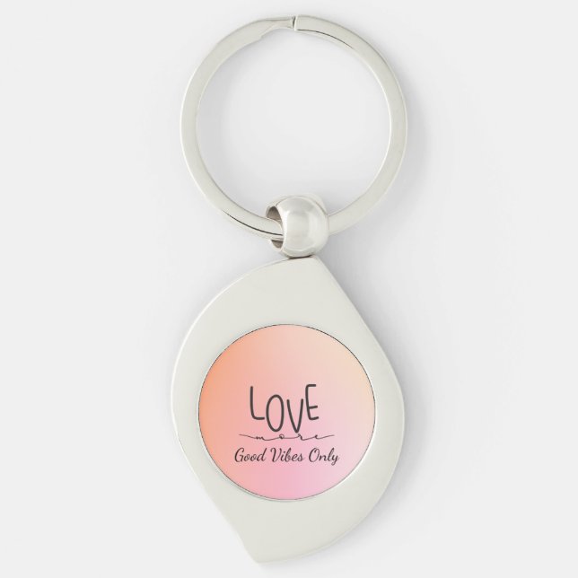 Chaveiro Good Vibes Only (Frente)