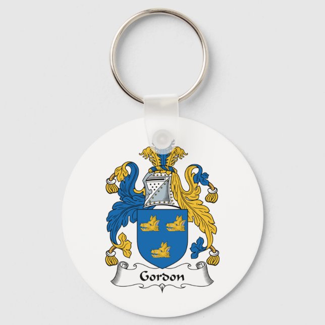 Chaveiro Gordon Family Crest (Frente)