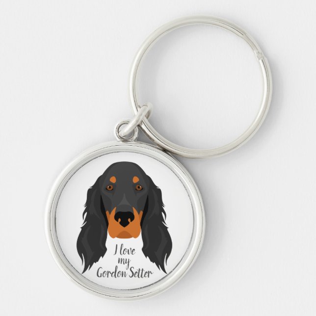 Chaveiro Gordon Setter (Frente)