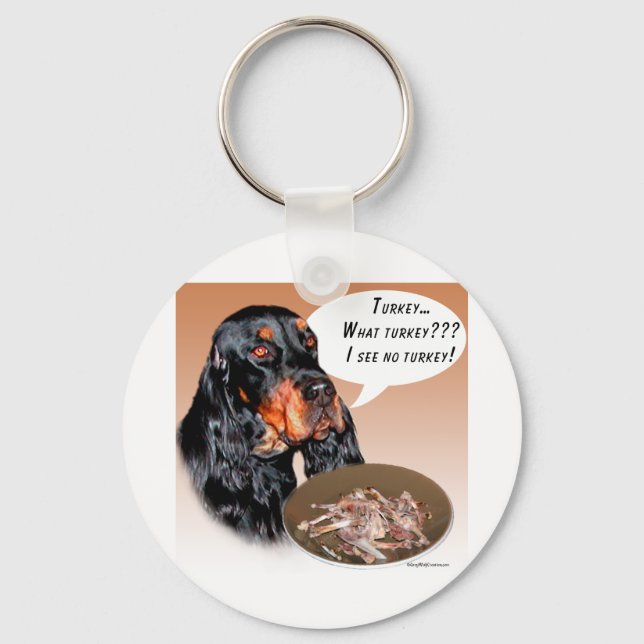 Chaveiro Gordon Setter Turquia (Frente)