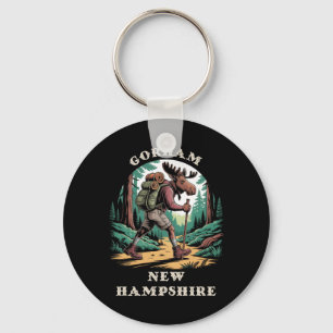 Chaveiro Gorham New Hampshire Nh Montanhas Trilha Para Cami