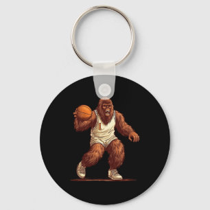 Chaveiro Gorila Jogando Basquete Divertido Gorila Basquete