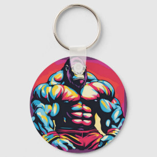 Chaveiro Gorilla Bodybuilder Lifter Pop