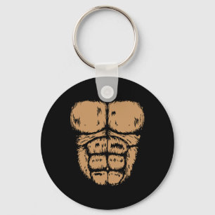 Chaveiro Gorilla Monkey Belly Chest Costume Diy Halloween