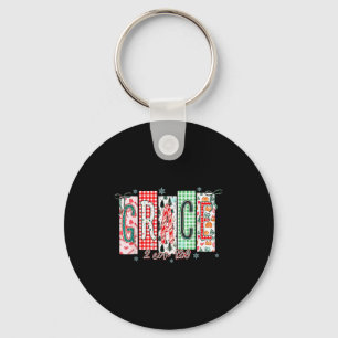 Chaveiro Grace Natal Papai Noel Coquette Laço Mulheres Meni