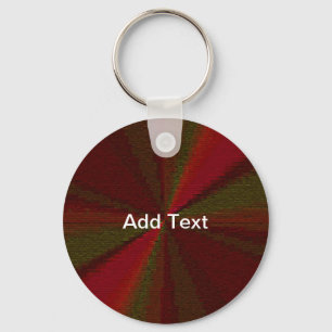Chaveiro Gradação circular - vermelho a verde