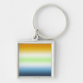 Chaveiro Gradiente Orgulho Agender AroAce