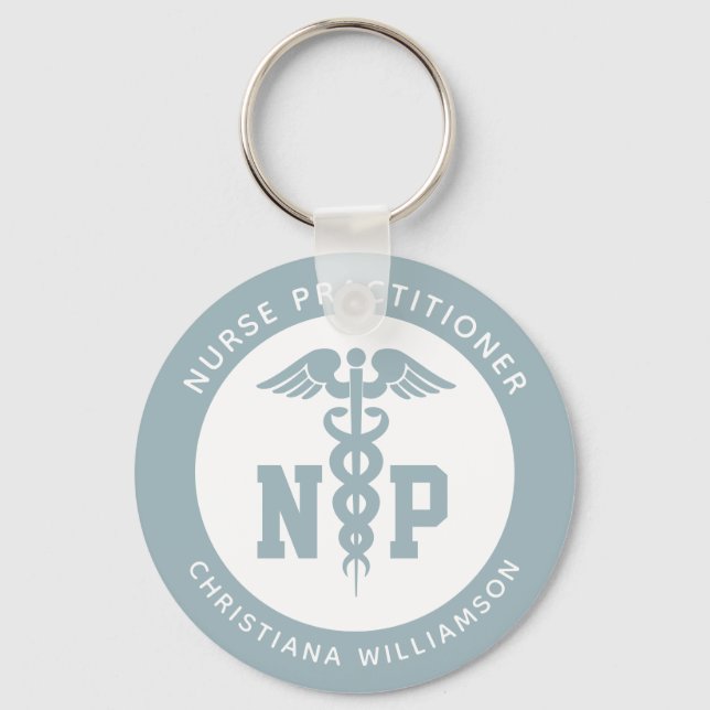 Chaveiro Graduação de Enfermeiro NP Personalizado (Frente)