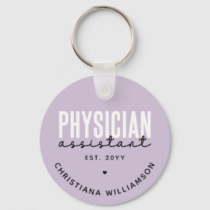 Chaveiro Graduação PA personalizada do Assistente médico