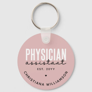 Chaveiro Graduação PA personalizada do Assistente médico
