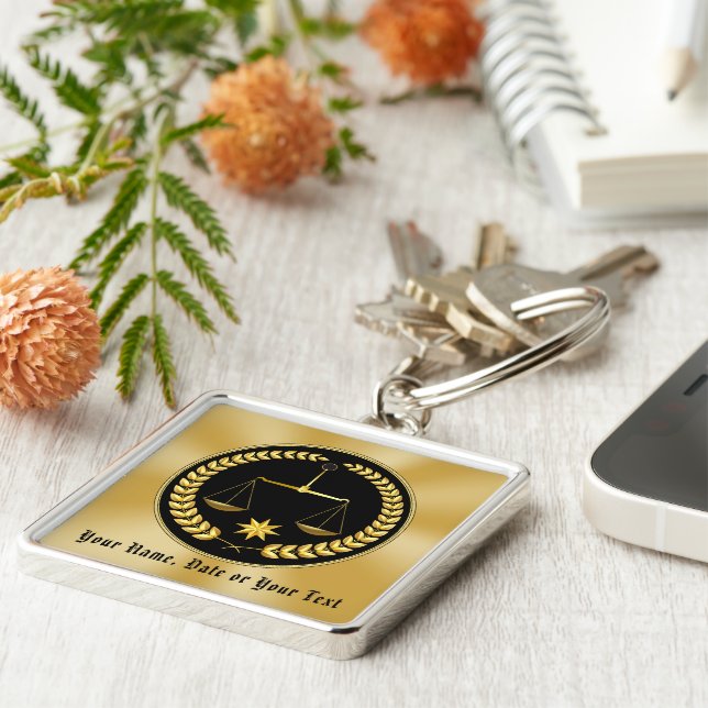 Chaveiro Graduação Personalizada - Faculdade de Direito de  (Lateral)