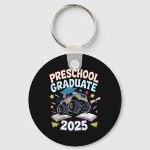 Chaveiro Graduação Pré-Escolar 2025 Caminhão Monstro Gradua