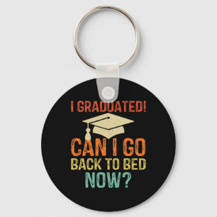 Chaveiro Graduação Retro Posso Voltar Para a Cama Agora Fac
