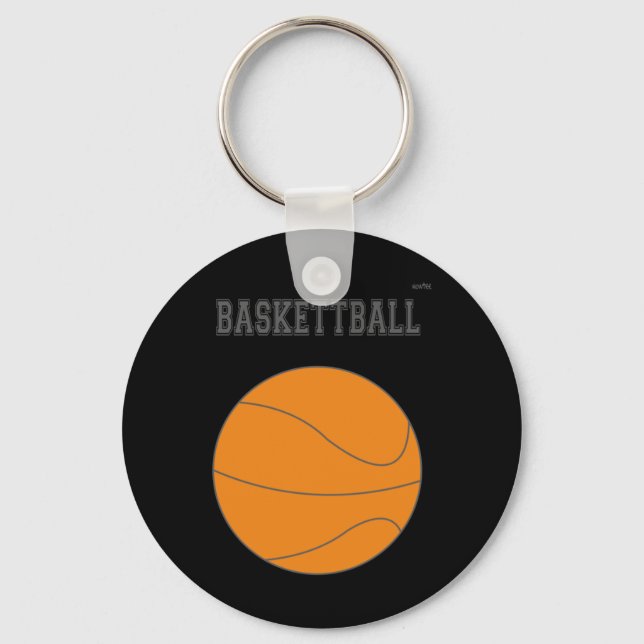 Chaveiro Gráfico de basquete nº 1 (Frente)