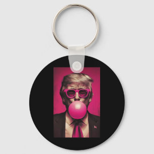 Chaveiro Gráfico de Bublegum Rosa