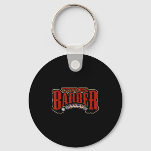Chaveiro Gráfico de Citação de Barber de Haircut de Barber