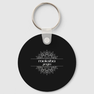 Chaveiro Gráfico de Mandala do Tipo Moksha Yoga