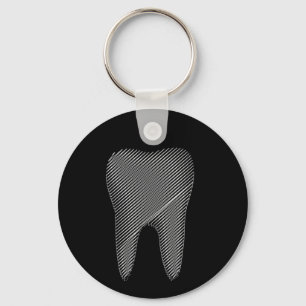 Chaveiro Gráfico do dente para o dentista