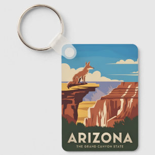 Chaveiro Gráfico do Grand Canyon da Arizona da Retrora