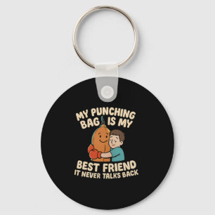 Chaveiro Gráfico do Melhor Amigo do Bag Boxing Boxing Arts