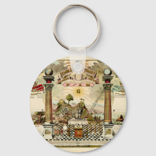 Chaveiro Gráfico Eblemado de Freemason