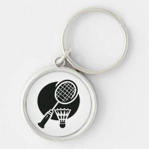 Chaveiro Gráficos de Badminton