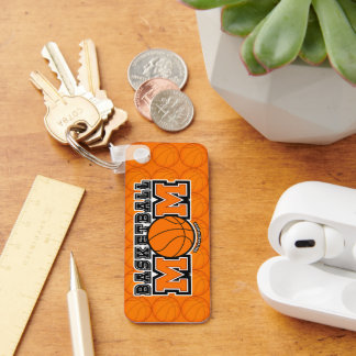 Chaveiro Gráficos Loucos de Mãe de Basquete