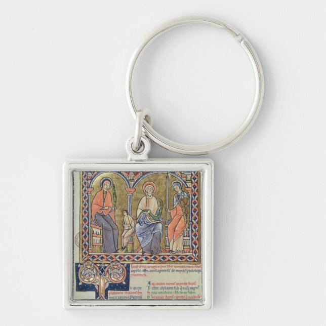 Chaveiro Gramática, dialecto e retórica 'de Satyricon (Frente)