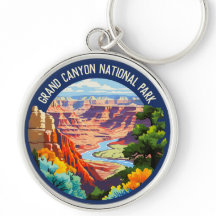 Grand Canyon National Park Arizona Vintage Art