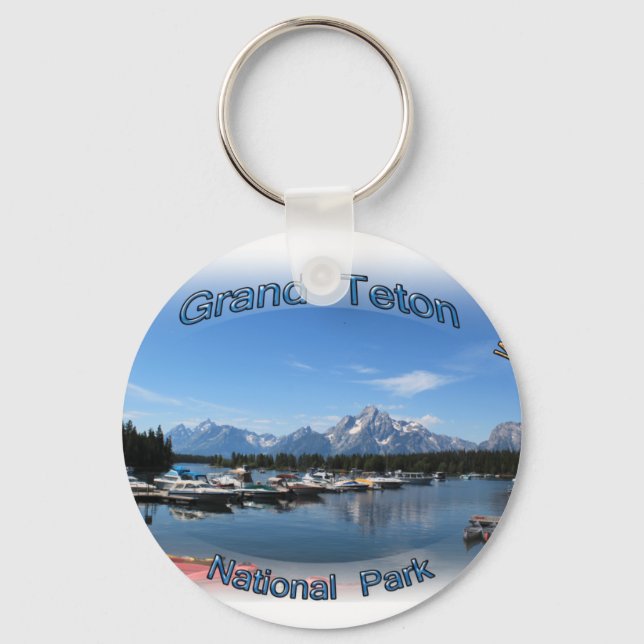 Chaveiro Grand Teton, EUA, parque nacional vadio (Frente)