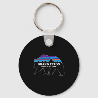 Chaveiro Grand teton national park grizzly bear minimalist
