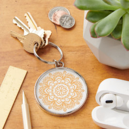 Chaveiro Grande (2") Mandala - Redonda Premium Padrão