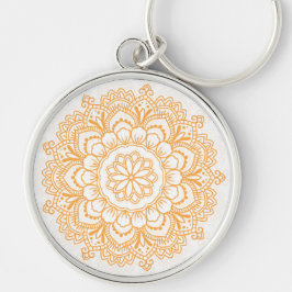 Chaveiro Grande (2") Mandala - Redonda Premium Padrão