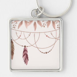 Chaveiro Grande (2") Praça Premium Padrão Boho