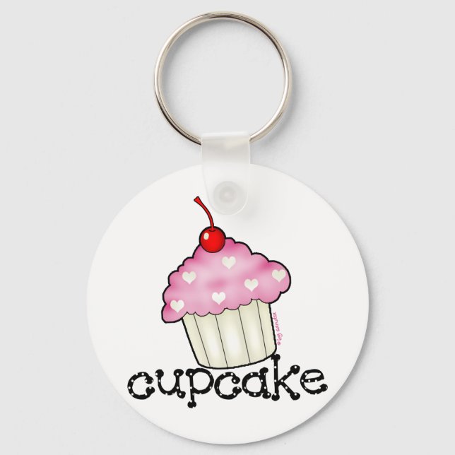 Chaveiro Grande Cupcake (Frente)