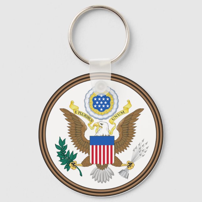 Chaveiro Grande Selo dos Estados Unidos (Frente)