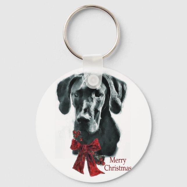 Chaveiro Grandes presentes de Natal Pretos (Frente)
