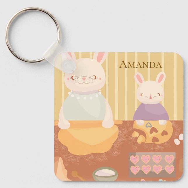 Chaveiro Grandma Baking Cookies (Frente)