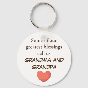 Chaveiro Grandparent  greatest Blessings keychains