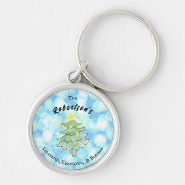 Chaveiro Grata, agradecida e abençoada personalizada