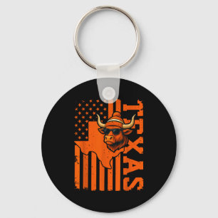 Chaveiro Grático Vintage Texas Amantes do Texas Homens Mulh