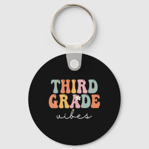 Chaveiro Grau Vibes Retro Groovy Vintage Primeiro Dia De Sc