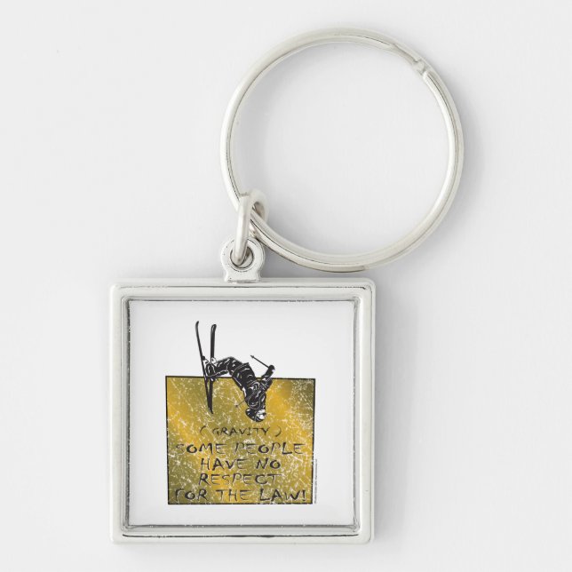 Chaveiro Gravity Skier (Frente)