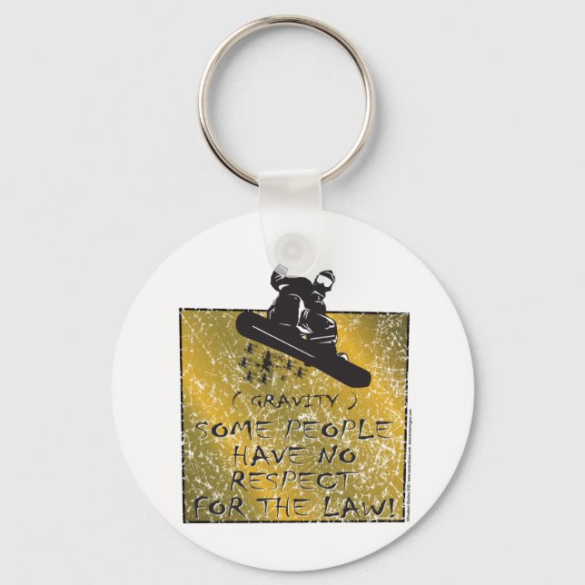 Chaveiro Gravity-Snowboarder (Frente)