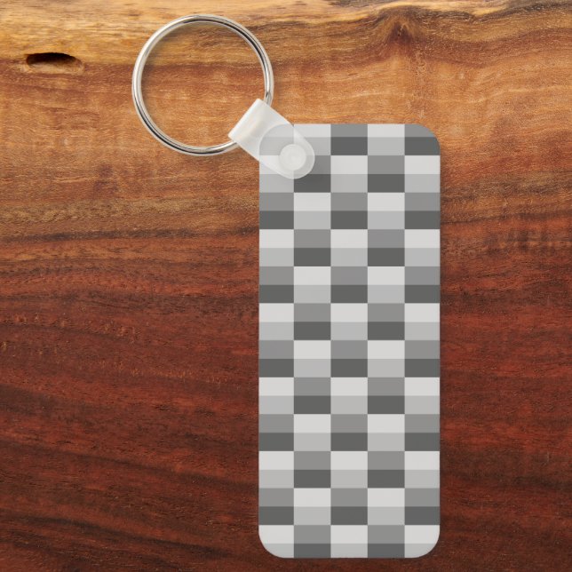 Chaveiro Gray Shades Color Blocks (Frente)