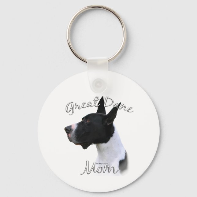 Chaveiro Great Dane (manta) Mãe 2 (Frente)