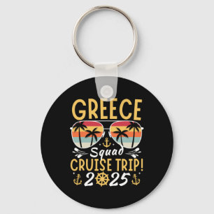 Chaveiro Grécia Cruise Family 2025 Selo de Férias
