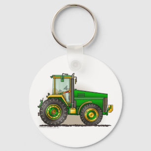 Chaveiro Green Big Tractor Key Chains